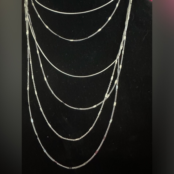 Beautiful multi necklace 🩶 - Picture 2 of 5